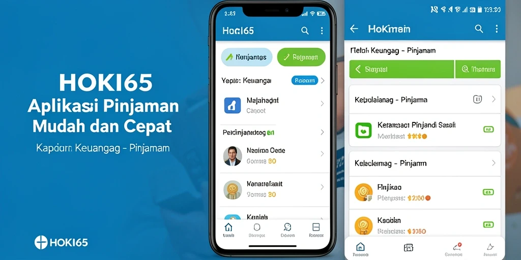 Tampilan antarmuka aplikasi HOKI65 yang sederhana dan intuitif.