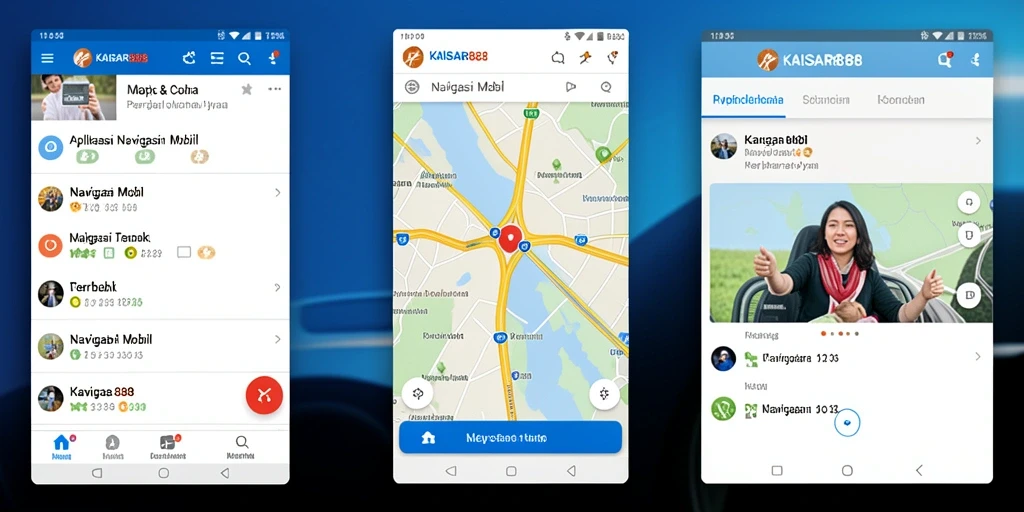 Antarmuka aplikasi KAISAR888 yang jelas dan informatif.