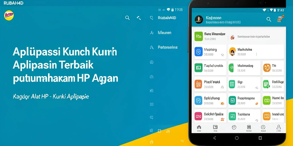Antarmuka RUBAH4D yang sederhana dan mudah digunakan untuk Kunci Aplikasi.